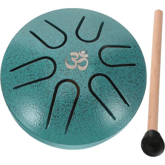 Mini Steel Tongue Rain Drum for Meditation Yoga Musical Education 3 Inch 6 Notes - Picture 1 of 7